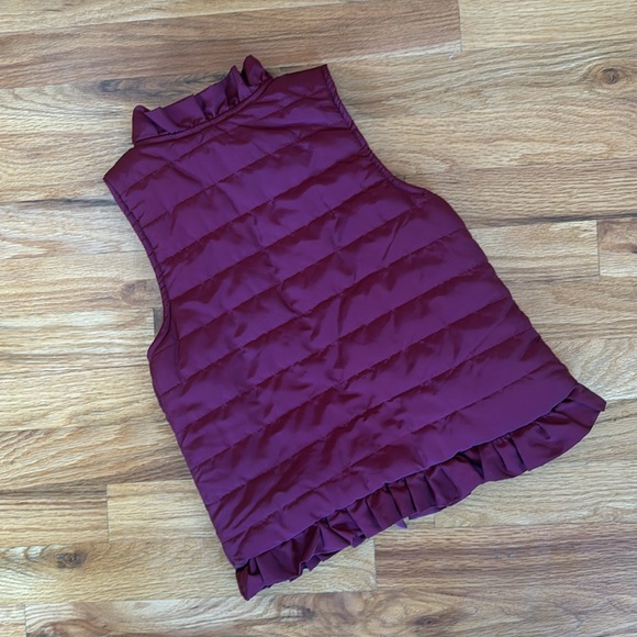 Copper Key Girls Ruffle Vest (Size 4/5) - Picture 2 of 3